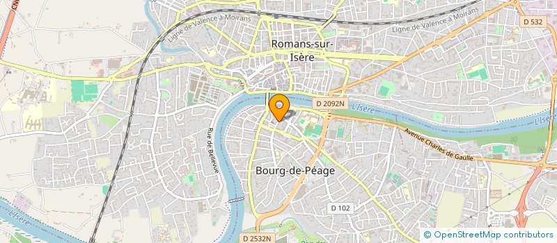 localisation de l'entreprise BYE IMMOBILIER  BOURG-DE-PEAGE