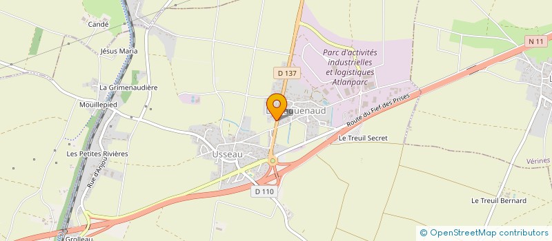 localisation de l'entreprise BYEN VENUE  SAINTE-SOULLE