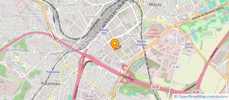 localisation de l'entreprise BYESTA HELP FRANCE à MASSY