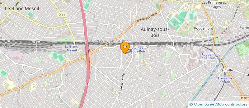 localisation de l'entreprise BYFY à AULNAY-SOUS-BOIS