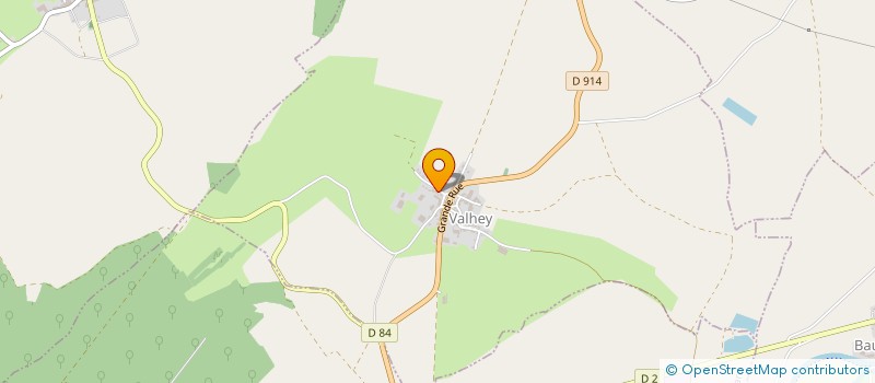 localisation de l'entreprise BYG  VALHEY