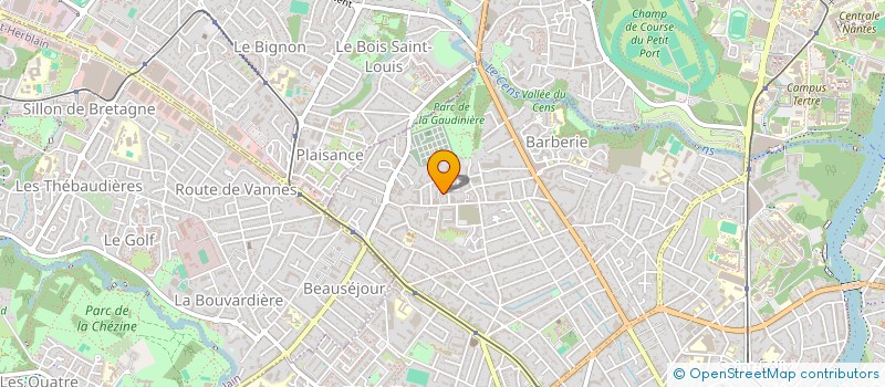 localisation de l'entreprise BYG IMMOBILIER  NANTES