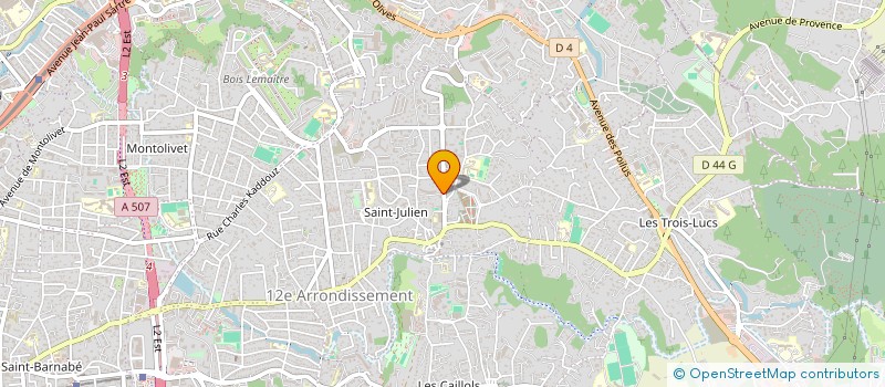 localisation de l'entreprise BYG LOCATION à MARSEILLE