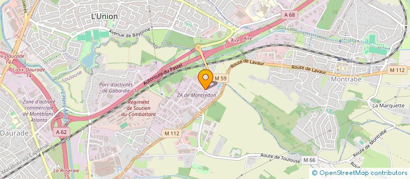 localisation de l'entreprise BYG4ALL à L'UNION