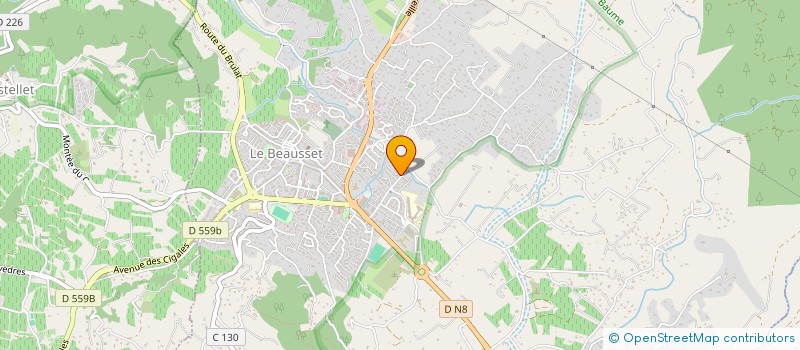 localisation de l'entreprise BYGGUE  LE BEAUSSET