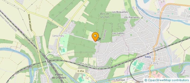 localisation de l'entreprise BYGRE  LESCHES