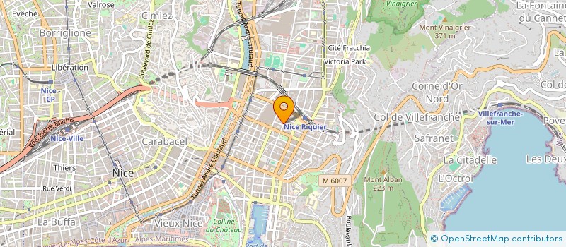 localisation de l'entreprise BYIS RT  NICE