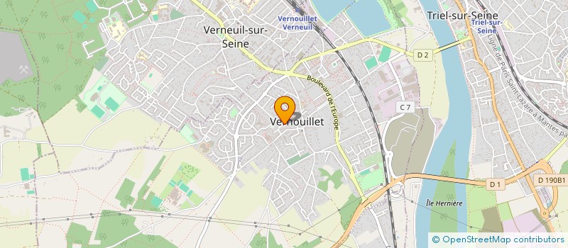 localisation de l'entreprise BYIT à VERNOUILLET
