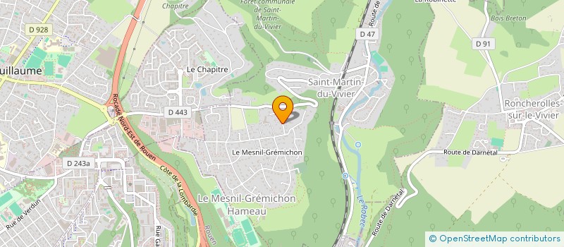 localisation de l'entreprise BYJES  SAINT-MARTIN-DU-VIVIER