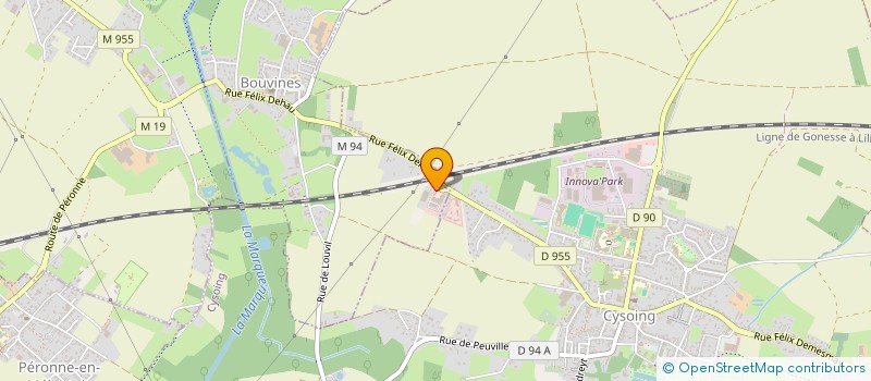 localisation de l'entreprise BYJOWAY  BOUVINES