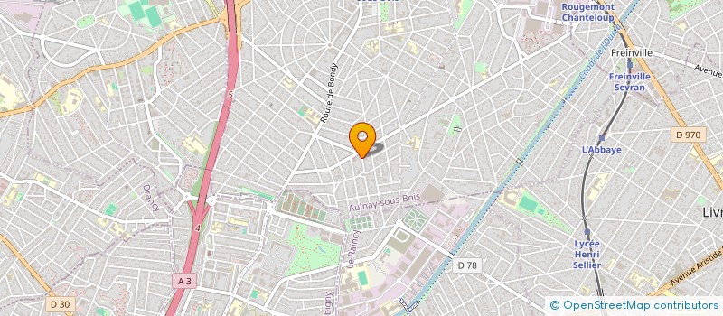 localisation de l'entreprise BYK SECURITY à AULNAY SOUS BOIS