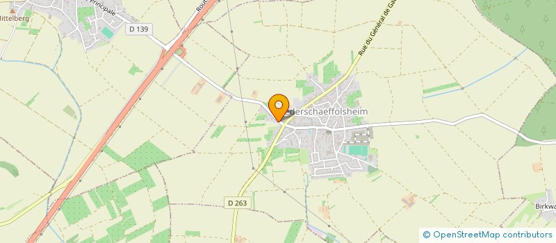 localisation de l'entreprise BYKATANA  NIEDERSCHAEFFOLSHEIM