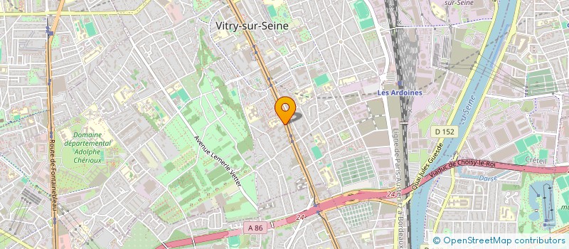 localisation de l'entreprise BYL HOLDING  VITRY-SUR-SEINE