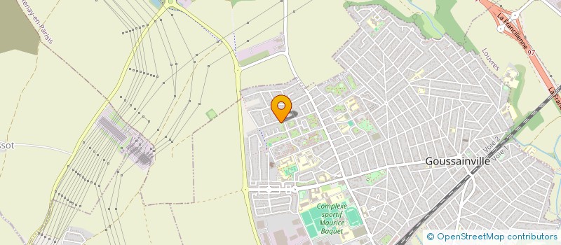 localisation de l'entreprise BYLKA BTP  GOUSSAINVILLE