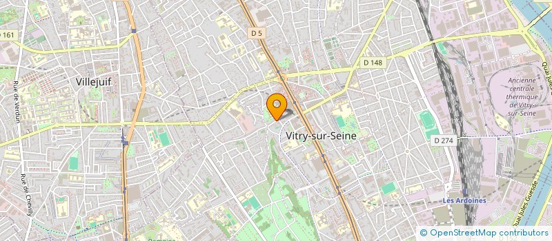 localisation de l'entreprise BYLKA SERVICES à VITRY-SUR-SEINE