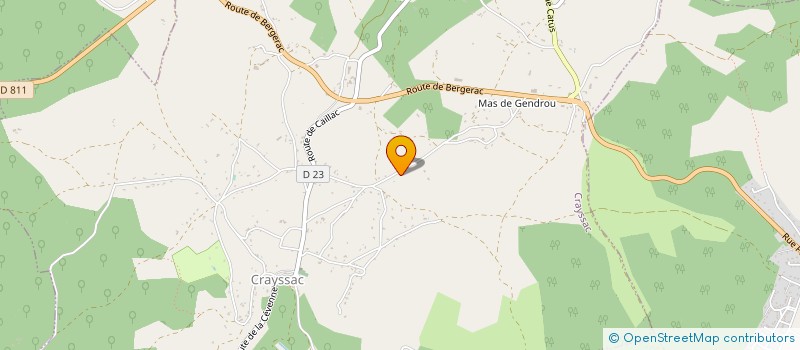 localisation de l'entreprise BYLLIN  CRAYSSAC