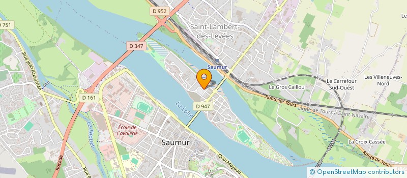 localisation de l'entreprise BYLNES à SAUMUR