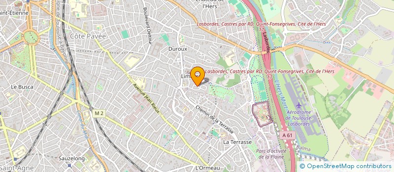 localisation de l'entreprise BYMADA HOLDING à TOULOUSE
