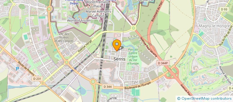 localisation de l'entreprise BYMARION GROUP  SERRIS