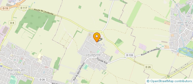 localisation de l'entreprise BYMME  LEUDEVILLE