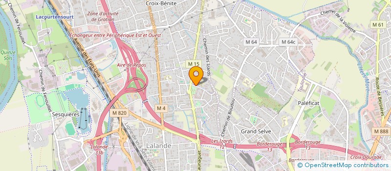 localisation de l'entreprise BYMOUNAMOUR à TOULOUSE