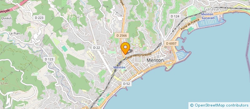 localisation de l'entreprise BYN MACONNERIE GENERALE  MENTON