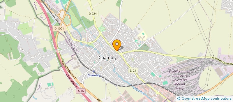 localisation de l'entreprise BYNAA  CHAMBLY