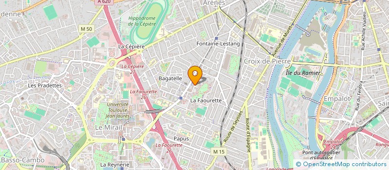 localisation de l'entreprise BYNERGIE  TOULOUSE