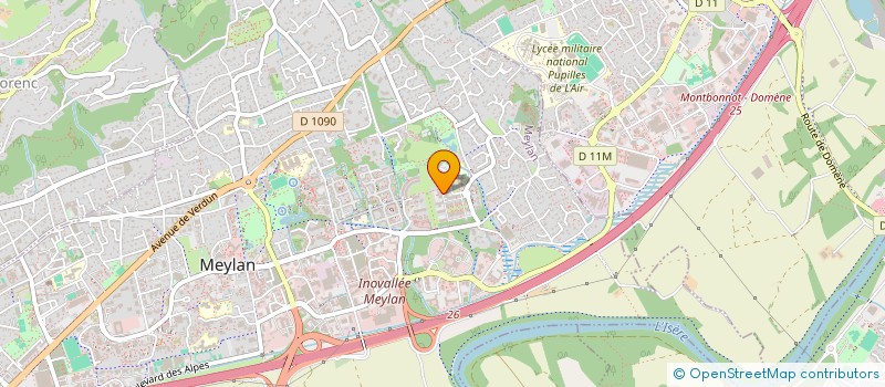localisation de l'entreprise BYNVEST  MEYLAN