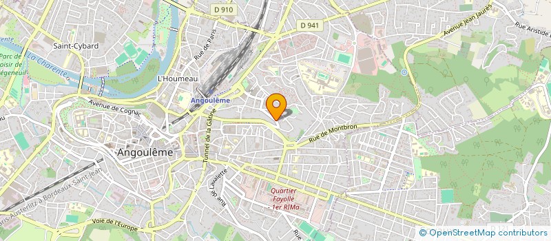 localisation de l'entreprise BYO à ANGOULEME