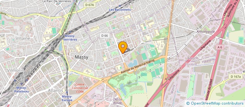 localisation de l'entreprise BYO SOLS à MASSY