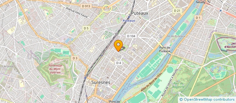 localisation de l'entreprise BYOGENIE PROJET à SURESNES