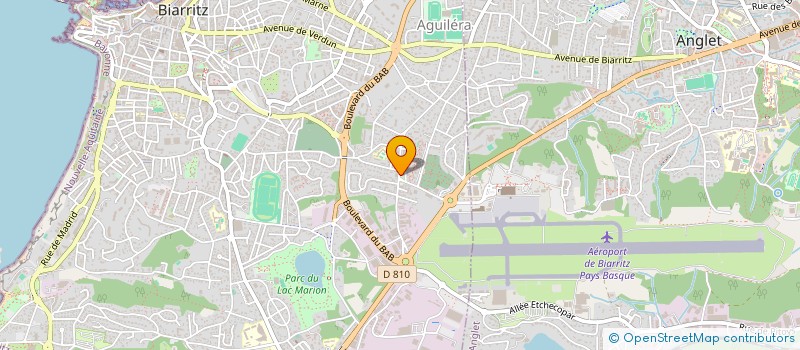 localisation de l'entreprise BYOO à BIARRITZ