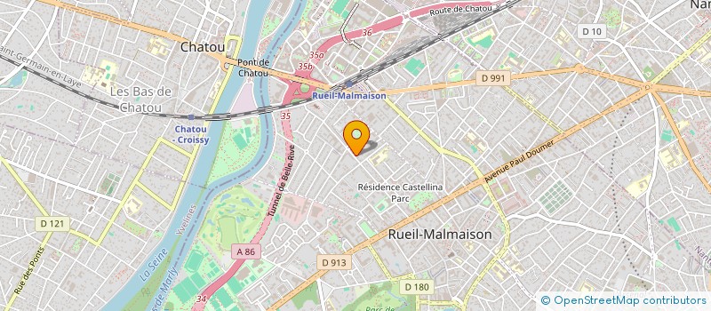 localisation de l'entreprise BYOPT à RUEIL-MALMAISON
