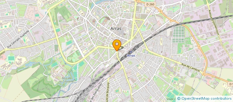 localisation de l'entreprise BYP CONSULTING à ARRAS