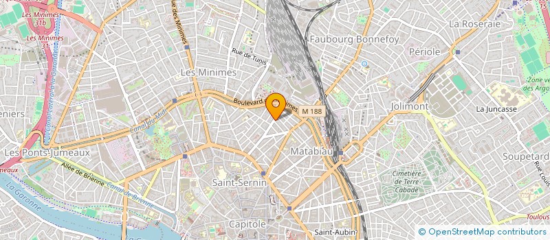 localisation de l'entreprise BYPASS à TOULOUSE