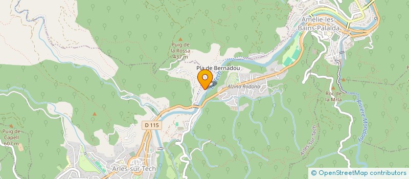 localisation de l'entreprise BYR 2022  ARLES-SUR-TECH