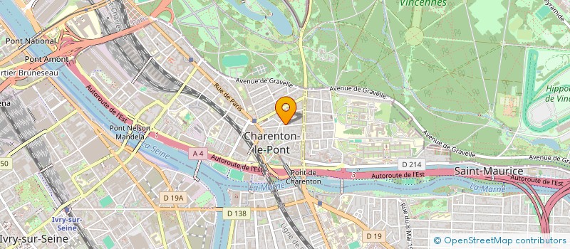 localisation de l'entreprise BYRA  CHARENTON-LE-PONT