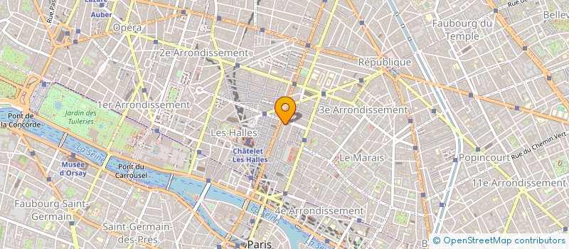 localisation de l'entreprise BYRNE GEOPHYSIQUE à PARIS