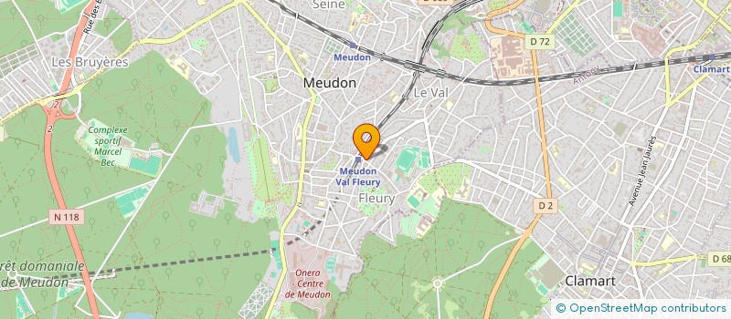 localisation de l'entreprise BYROMAX CHATENAY  MEUDON