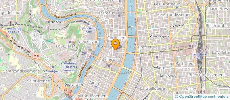 localisation de l'entreprise BYRON  LYON