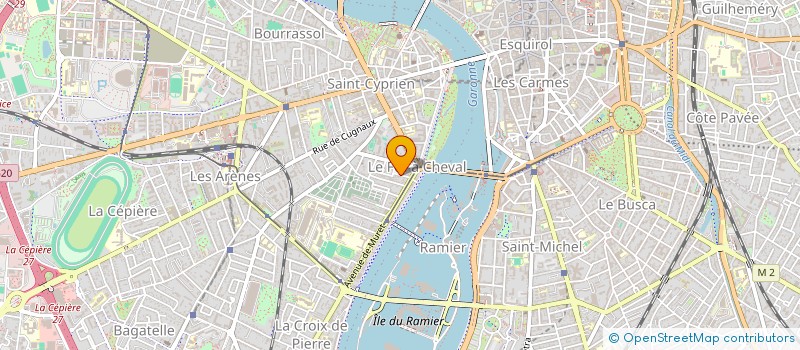 localisation de l'entreprise BYRSA à TOULOUSE