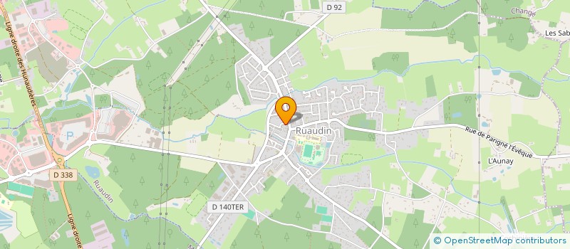 localisation de l'entreprise BYRSA à RUAUDIN