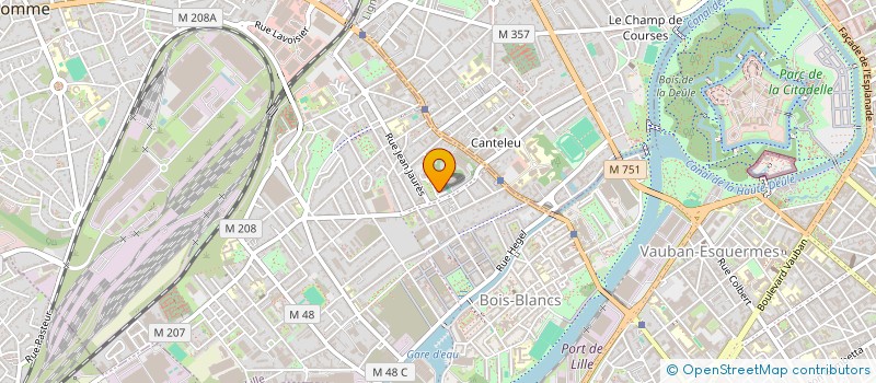 localisation de l'entreprise BYRTUS  LILLE