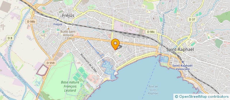 localisation de l'entreprise BYS à FREJUS