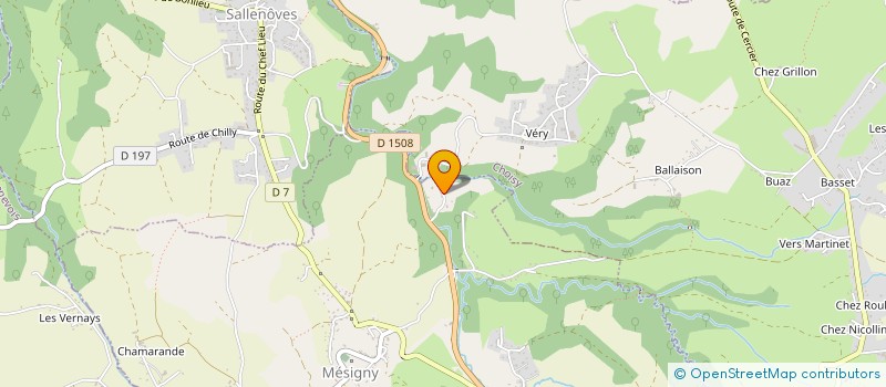 localisation de l'entreprise BYS  MESIGNY