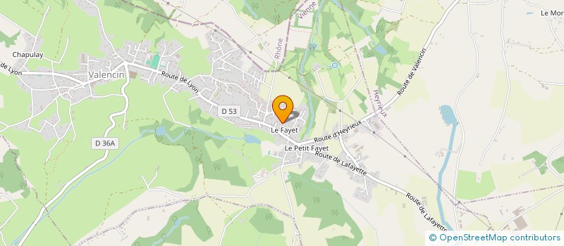 localisation de l'entreprise BYS  VALENCIN