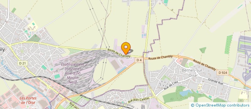 localisation de l'entreprise BYS FORMATION 60  LE MESNIL-EN-THELLE