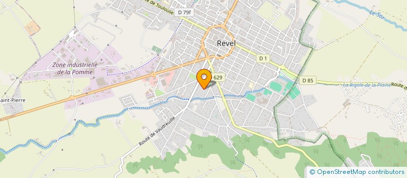 localisation de l'entreprise BYS IMMO  REVEL