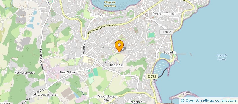 localisation de l'entreprise BYSCAINE  PERROS-GUIREC